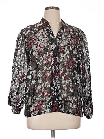 Ruby Rd. 3/4 Sleeve Blouse (view 1)
