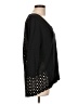 Chico's Black 3/4 Sleeve Top Size Lg (2) - photo 4