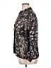 Ruby Rd. Floral Gray 3/4 Sleeve Blouse Size 14 - photo 5