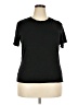 Nordstrom Solid Black Active T-Shirt Size 2X - photo 1