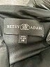 Betsy & Adam Solid Black Cocktail Dress Size 14 - photo 4