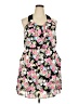 Xhilaration 100% Polyester Black Casual Dress Size XXL - photo 1