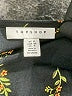 Topshop 100% Polyester Floral Solid Black 3/4 Sleeve Blouse Size 4 - photo 4