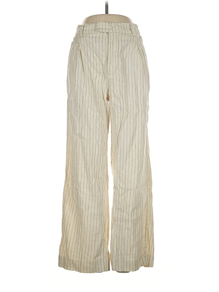 Pre-owned Rails Linen Pants In Ivory