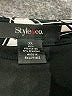 Style&Co Black 3/4 Sleeve Blouse Size XL - photo 7