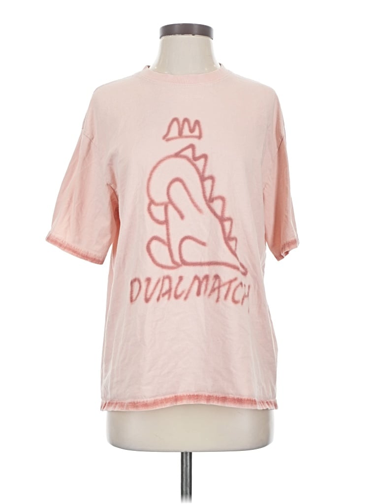 Pre-owned Assorted Brands Short Sleeve T-shirt In Pink