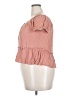 Derek Heart 100% Rayon Pink Short Sleeve Blouse Size XL - photo 5
