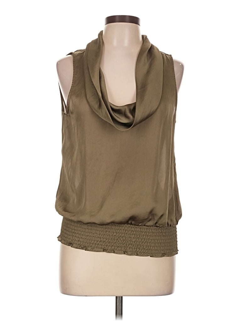 Pre-owned Michael Michael Kors Sleeveless Blouse In Tan