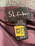S.L. Fashions 100% Polyester Burgundy Jacket Size 14 - photo 6