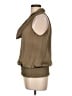 MICHAEL Michael Kors 100% Polyester Tan Sleeveless Blouse Size L (petite) - photo 5