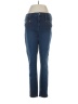 Mossimo Solid Blue Jeans Size 12 - photo 1