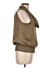 MICHAEL Michael Kors 100% Polyester Tan Sleeveless Blouse Size L (petite) - photo 4