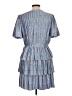 WAYF 100% Polyester Blue Casual Dress Size L - photo 2