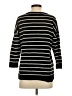 Ann Taylor LOFT 100% Cotton Stripes Black Pullover Sweater Size S (petite) - photo 2