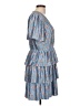 WAYF 100% Polyester Blue Casual Dress Size L - photo 4