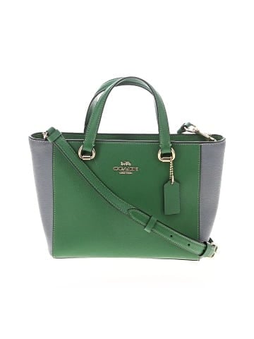 Coach Factory Leather Satchel (view 1)