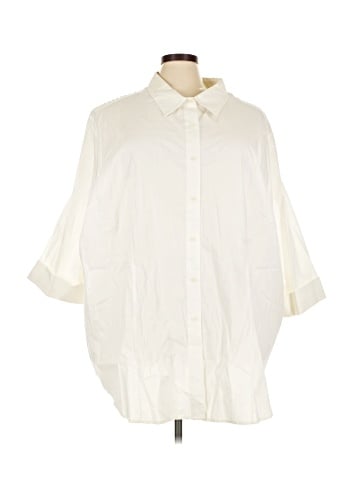 Chelsea Studio 3/4 Sleeve Button-Down Shirt (view 1)