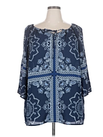 Westport 3/4 Sleeve Blouse (view 1)