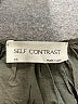 Self Contrast Gray Long Sleeve Blouse Size XS - photo 7