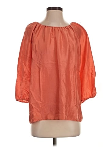 Talbots 3/4 Sleeve Silk Top (view 1)