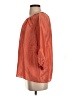 Talbots 100% Silk Orange 3/4 Sleeve Silk Top Size S - photo 5