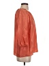 Talbots 100% Silk Orange 3/4 Sleeve Silk Top Size S - photo 4