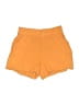 DKNY Jeans Solid Orange Shorts Size L - photo 1