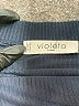 Violeta by Mango Solid Blue Casual Skirt Size XL - photo 4
