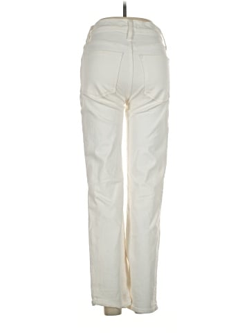 Madewell The Mid-Rise Perfect Vintage Straight Jean in Tile White (view 2)