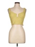 Mustard Seed Yellow Sleeveless Top Size L - photo 1