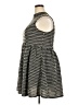 Xhilaration Houndstooth Black Casual Dress Size XXL - photo 5
