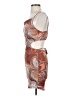 Blanc Paisley Orange Cocktail Dress Size S - photo 5