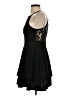 Trixxi Solid Black Cocktail Dress Size S - photo 5