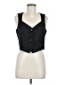 7 For All Mankind Black Tuxedo Vest Size M - photo 1