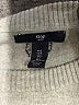 Gap Outlet 100% Cotton Hearts Gray Pullover Sweater Size L - photo 7