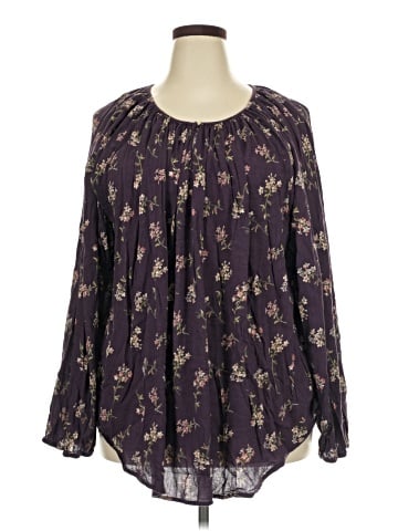 Chaps Long Sleeve Blouse (view 1)