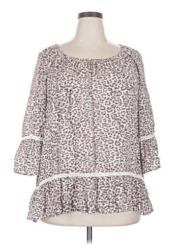 Zac & Rachel 3/4 Sleeve Blouse (view 1)