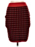 Bar III Plaid Red Casual Skirt Size S - photo 1
