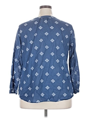 Gap Outlet 3/4 Sleeve Blouse (view 2)
