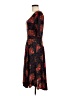 Lularoe Floral Black Cocktail Dress Size M - photo 5