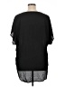 Gibson Latimer 100% Polyester Black Short Sleeve Blouse Size XL - photo 2