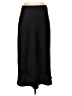 Renee C. Solid Black Formal Skirt Size S - photo 2