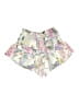 Zara Floral White Shorts Size M - photo 2