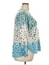 Democracy Print Blue Pullover Sweater Size 2X - photo 4
