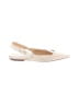 Steve Madden 100% Leather Ivory Flats Size 7 - photo 1