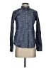 Steven Alan Paisley Blue Long Sleeve Button-Down Shirt Size S - photo 1