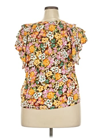 Democracy Short Sleeve Blouse (view 2)