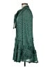 Alexis 100% Polyester Green Casual Dress Size M - photo 5