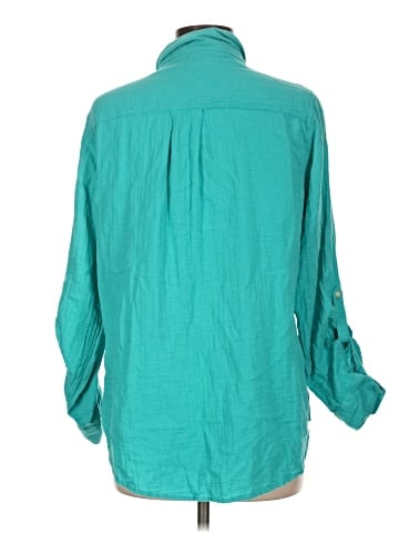 St. John's Bay Long Sleeve Button-Down Shirt (view 2)