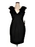 Siena Black Cocktail Dress Size 16 - photo 1